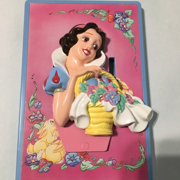 DISNEY’S SNOW WHITE’S Switchplate-Nite Lights 90s - Picture 7 of 16